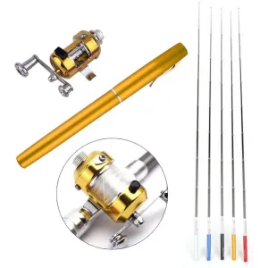 Pocketable Telescopic Mini Fishing Pole