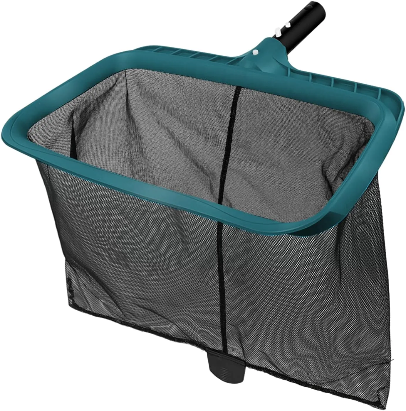 Poolvio Professional Swimming Pool Skimmer Net, Heavy Duty Pool Leaf Rake with Ultra Deep Fine Mesh Net Bag, Fast Cleaning Tool for Inground & Above Ground Pool (Pole not Included)
