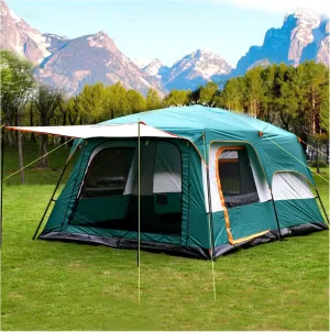 Pop Up Tent 5 to 8 People Ventilated,Waterproof Insulated Tent Stable and Lightweight Tents for Hiking Camping