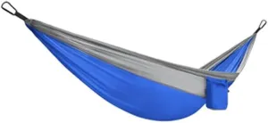 Portable Camping Hammocks for Outdoor Travel Backyard Hiking High Strength Parachute Hanging Bed