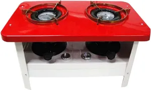 Portable Double Furnace Kerosene Stove, Indoor Outdoor Burner Frnace, Universal Oil Heaters, for Patio Deck Camping Hiking Fishing