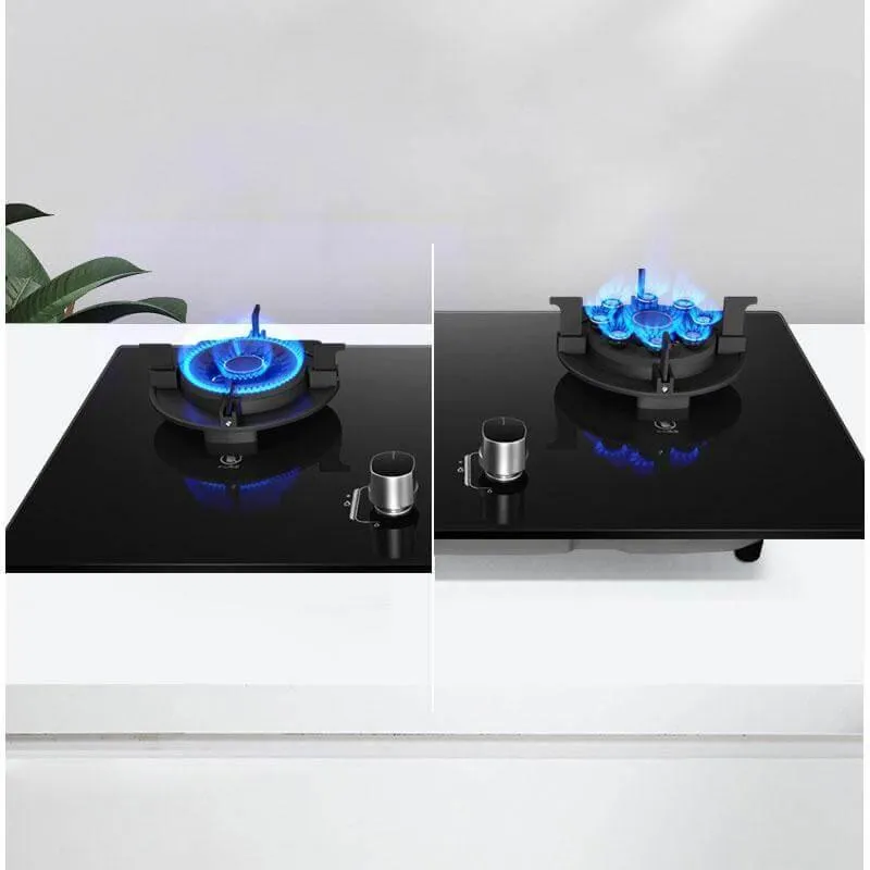 Portable Double Gas Stove - Liftable Cooking Range