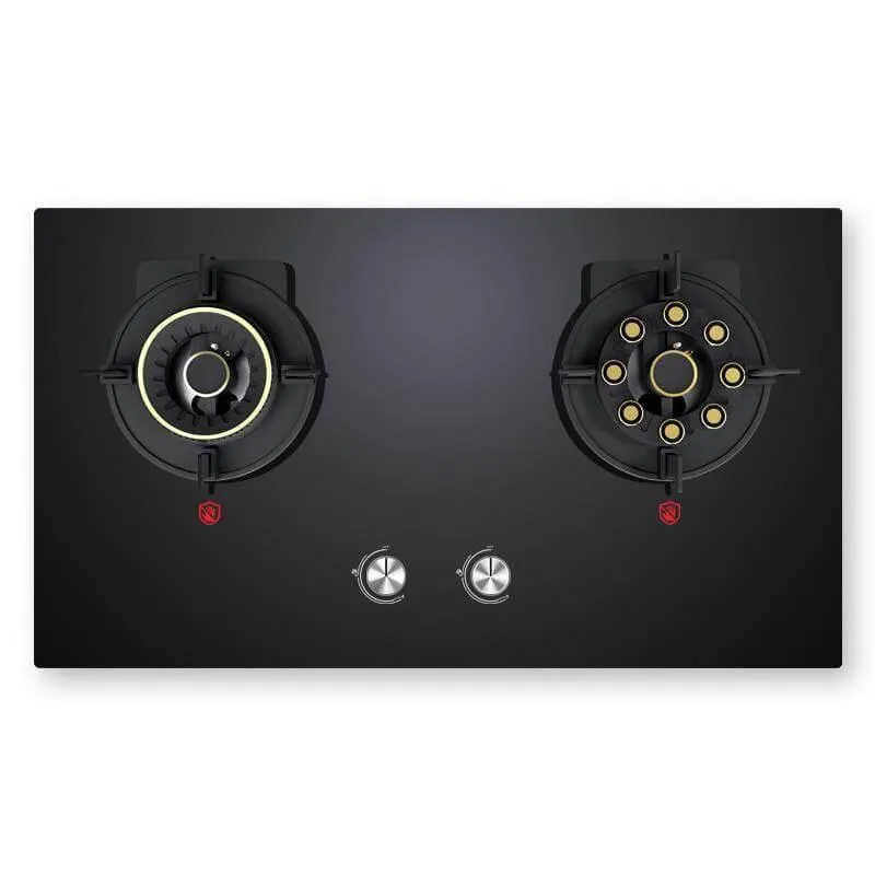 Portable Double Gas Stove - Liftable Cooking Range