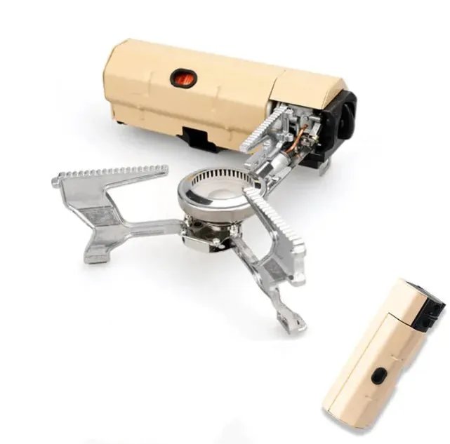 Portable Folding Camping Gas Stove – Outdoor BBQ & Travel Cooker