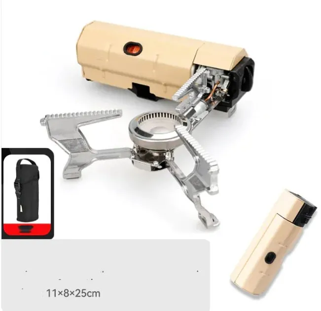 Portable Folding Camping Gas Stove – Outdoor BBQ & Travel Cooker