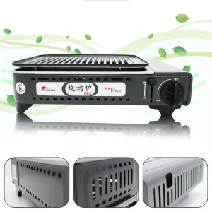 Portable Gas BBQ Stove with PRO Grill Plate
