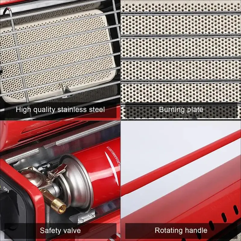 Portable outdoor camping heating stove