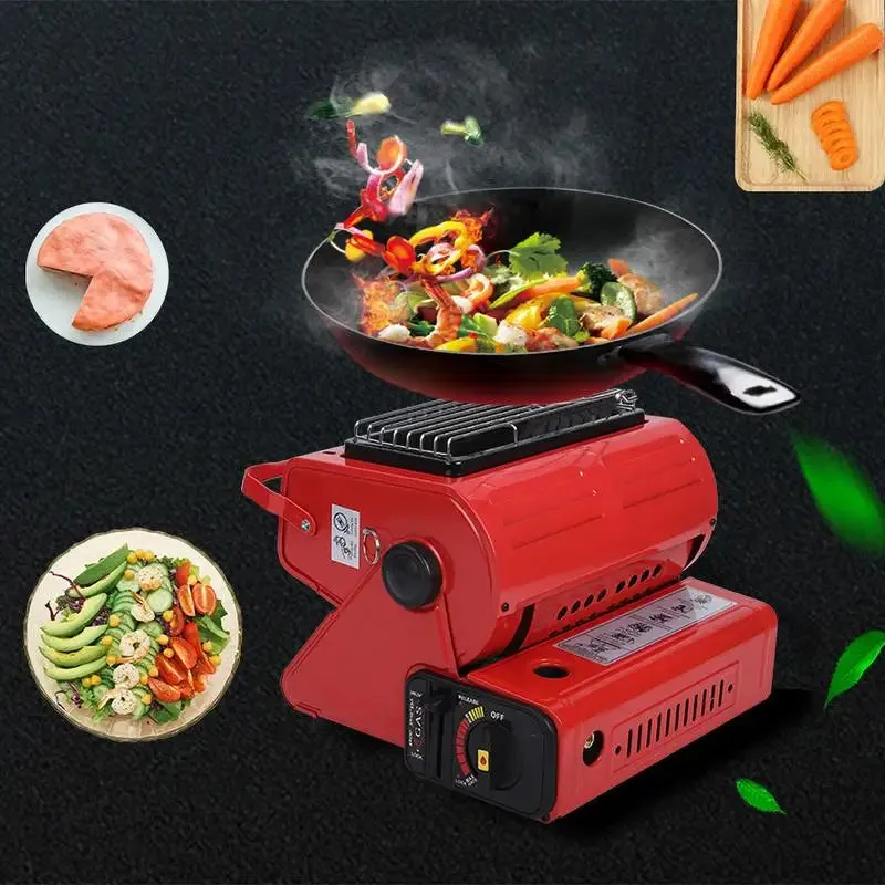 Portable outdoor camping heating stove