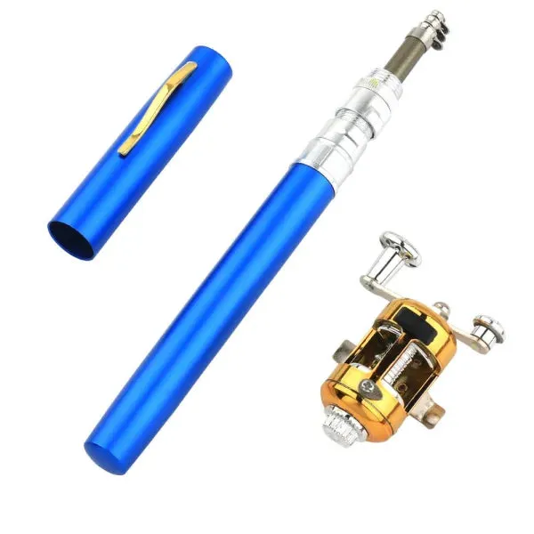 Portable Telescopic Fishing Rod Kit for Stream Ice and Sea Fishing