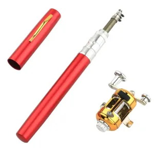 Portable Telescopic Fishing Rod Kit for Stream Ice and Sea Fishing
