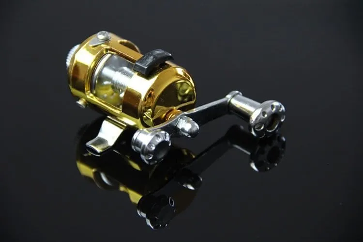 Portable Telescopic Mini Fishing Rod and Reel, Aluminum Alloy, Pen Shape, Pocket Size Fishing Rod,Aluminum Alloy Fishing Rod, Small Mini Pen Shape Fishing Rod