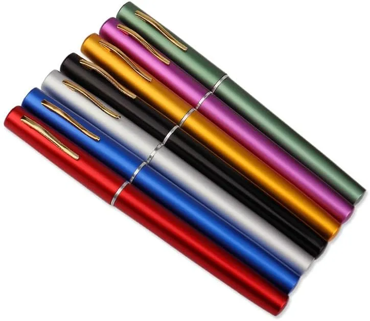 Portable Telescopic Mini Fishing Rod and Reel, Aluminum Alloy, Pen Shape, Pocket Size Fishing Rod,Aluminum Alloy Fishing Rod, Small Mini Pen Shape Fishing Rod