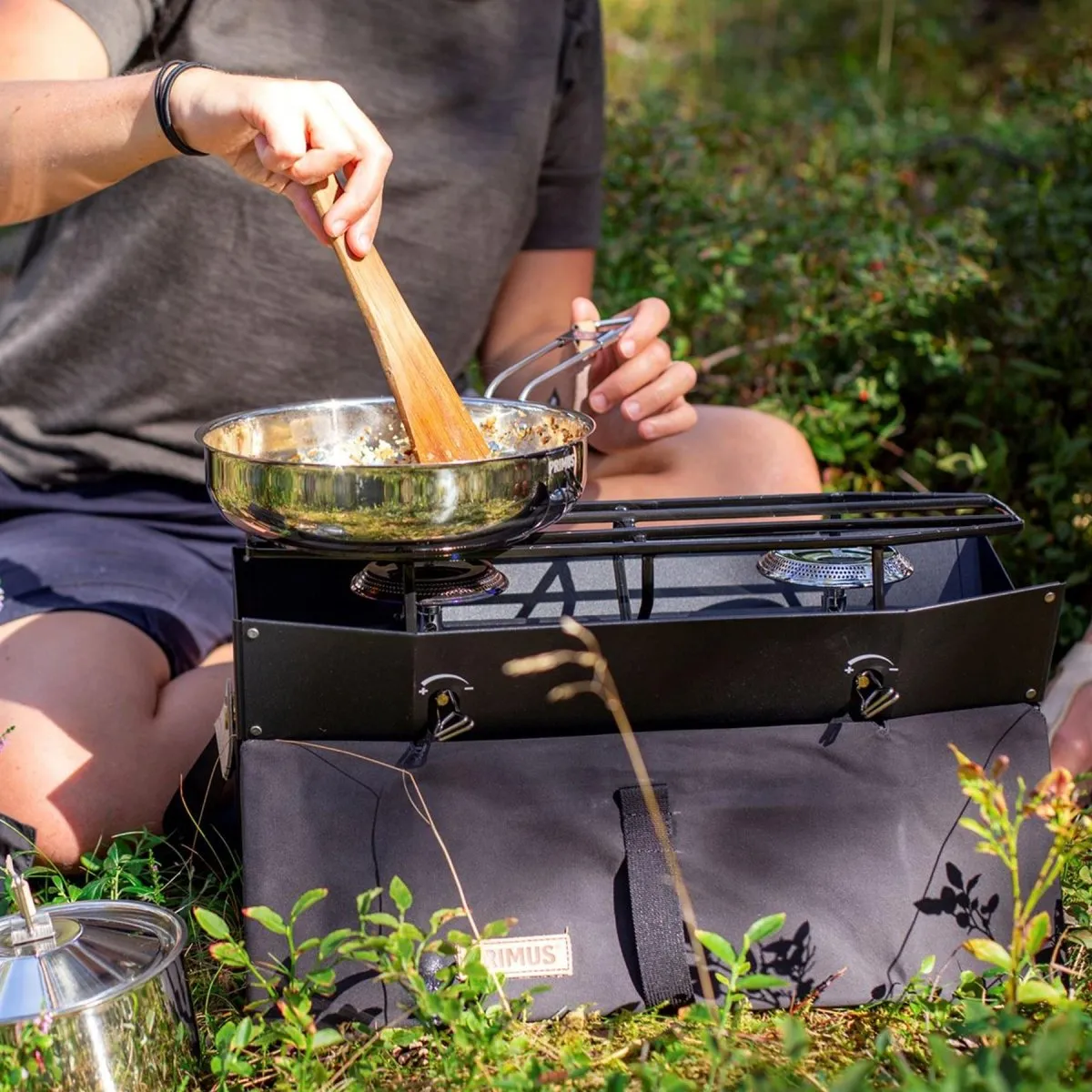 Primus Onja Camping Stove outdoor cooking dual burner portable compact cookware