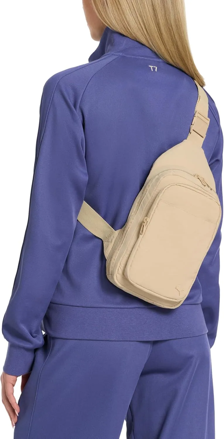PUMA Women's Doer Sling Backpack, Granola, Small