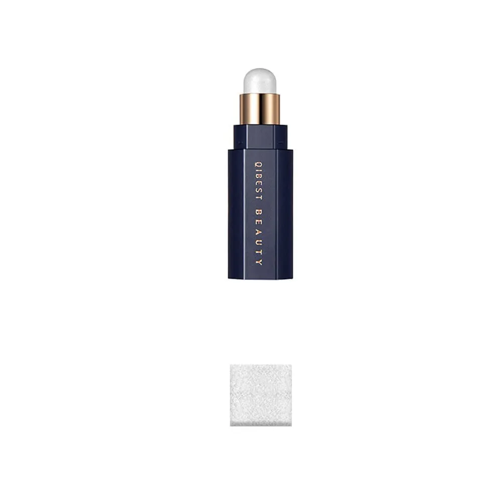 QiBest Highlighter Stick Soft Mist Highlighter Stereo Brightening and Contouring Stick Shadow Contour Concealer Palette Long Wear Cosmetics Makeup Women Gifts Professional (D)