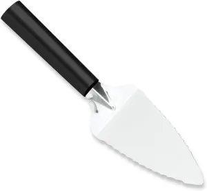 Rada Cutlery Serrated Pie Server, Black Handle, Pack of 2