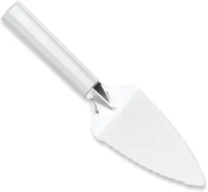Rada Cutlery Serrated Pie Server, Made in USA, Silver Handle