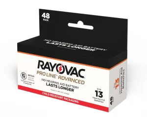 Rayovac Proline Hearing Aid Battery Size 13