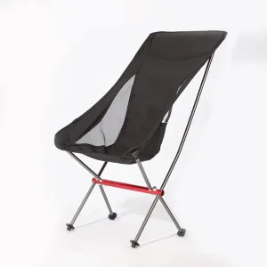 Recliner Chair,Lightweight High Back Folding, Outdoor Portable Backpacking Chairs, Beach Chair with Pocket Carry Bag for Camping, Beach and Travel