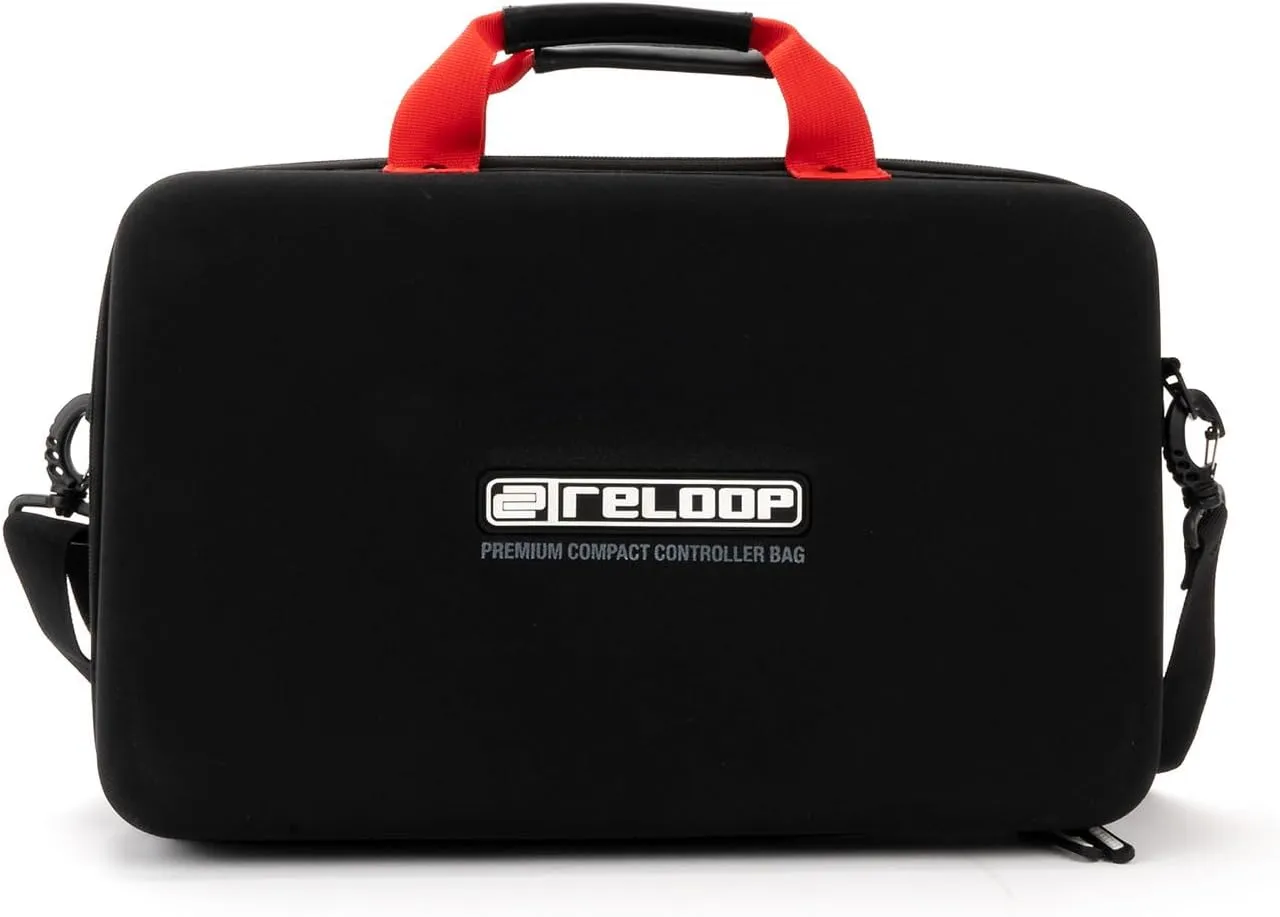 Reloop Premium Compact Controller Bag - Compact Hard Foam Bag for Many DJ Controllers