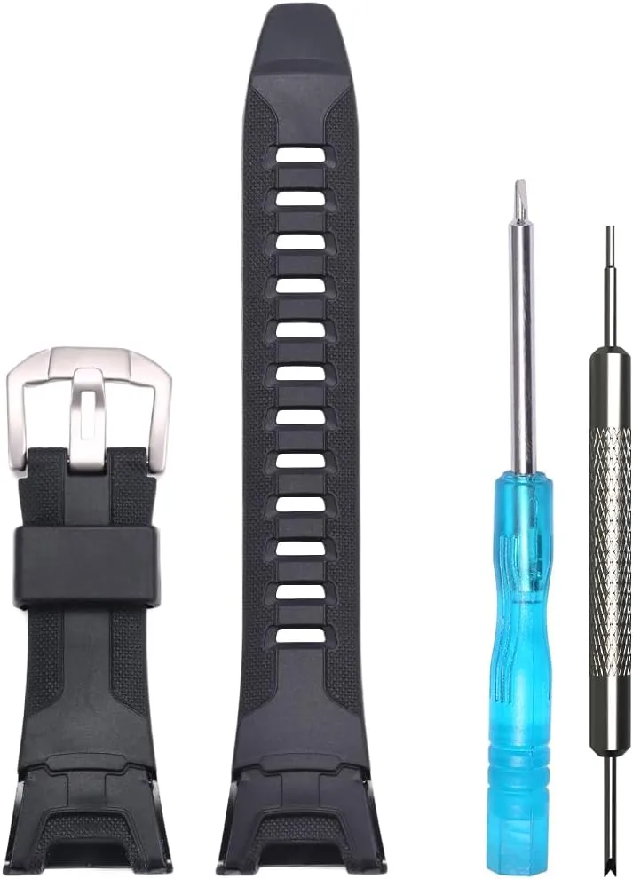 Resin Watchband Compatible with Caiso Pro Trek PRG-110 PRW-1300 PAW-1300 Mens Sport Waterproof Strap Replacement Bracelet