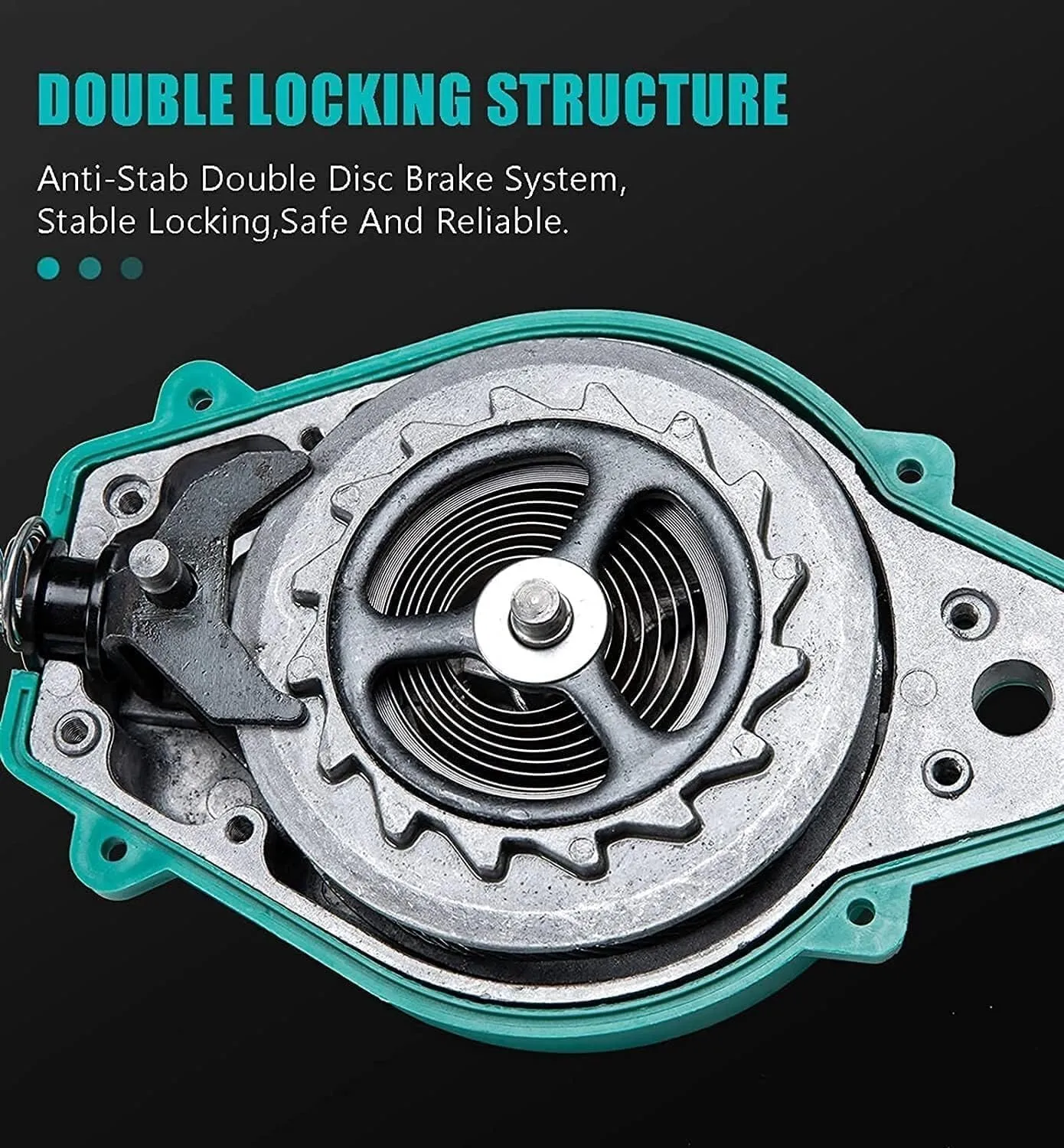 Retractable Fall Arrester Self-Retracting Lifeline with Shock Absorbing Lanyard for Roofing & Construction, 3m Height Safety Device, Load Capacity 150kg