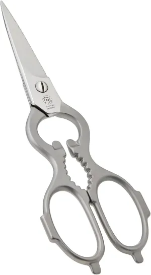 ROBUSO 4-in-1 Kitchen Scissors, Professional Stainless Steel Food Scissors, Dishwasher Safe, Ambidextrous Handles, Handcrafted in Germany