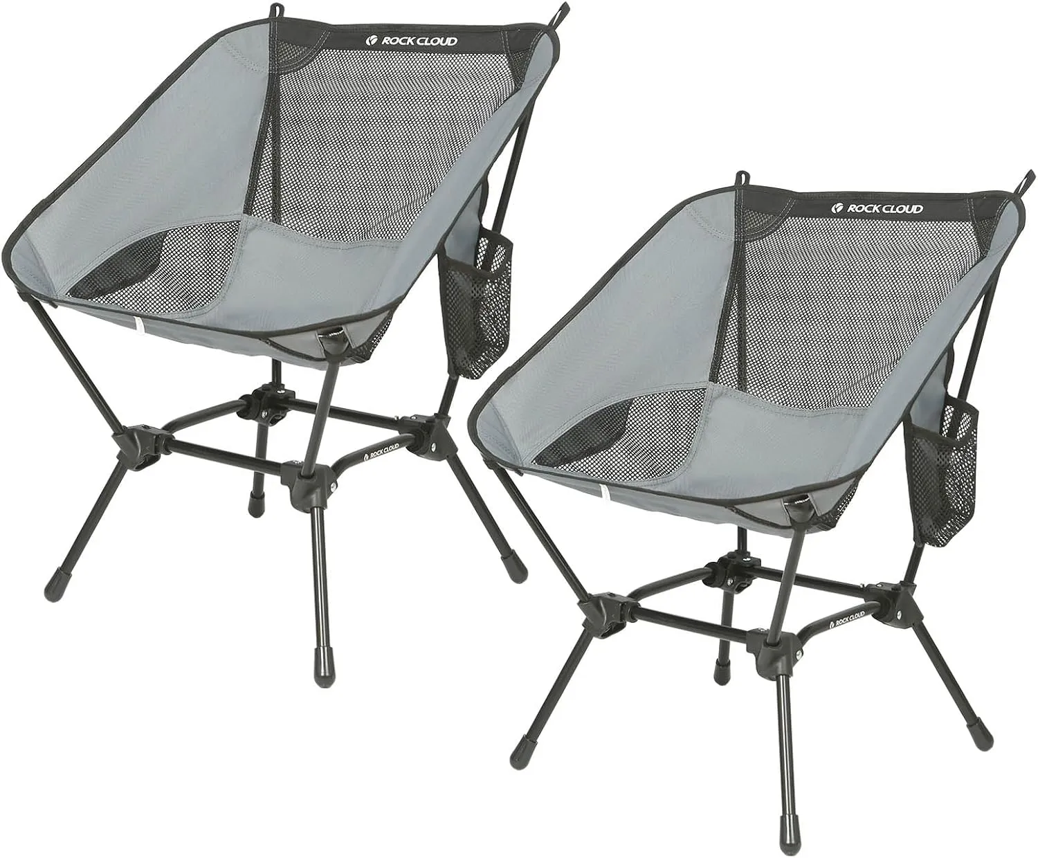 ROCK CLOUD Portable Camping Chair Ultralight Folding Chairs Outdoor for Camp Hiking Backpacking Lawn Beach Sports