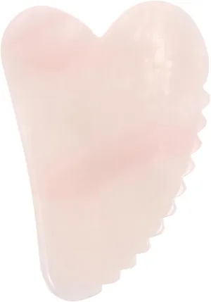 Rose Quartz Scraping Plate Massage Tool Face Roller for Exfoliating Board for Beauty