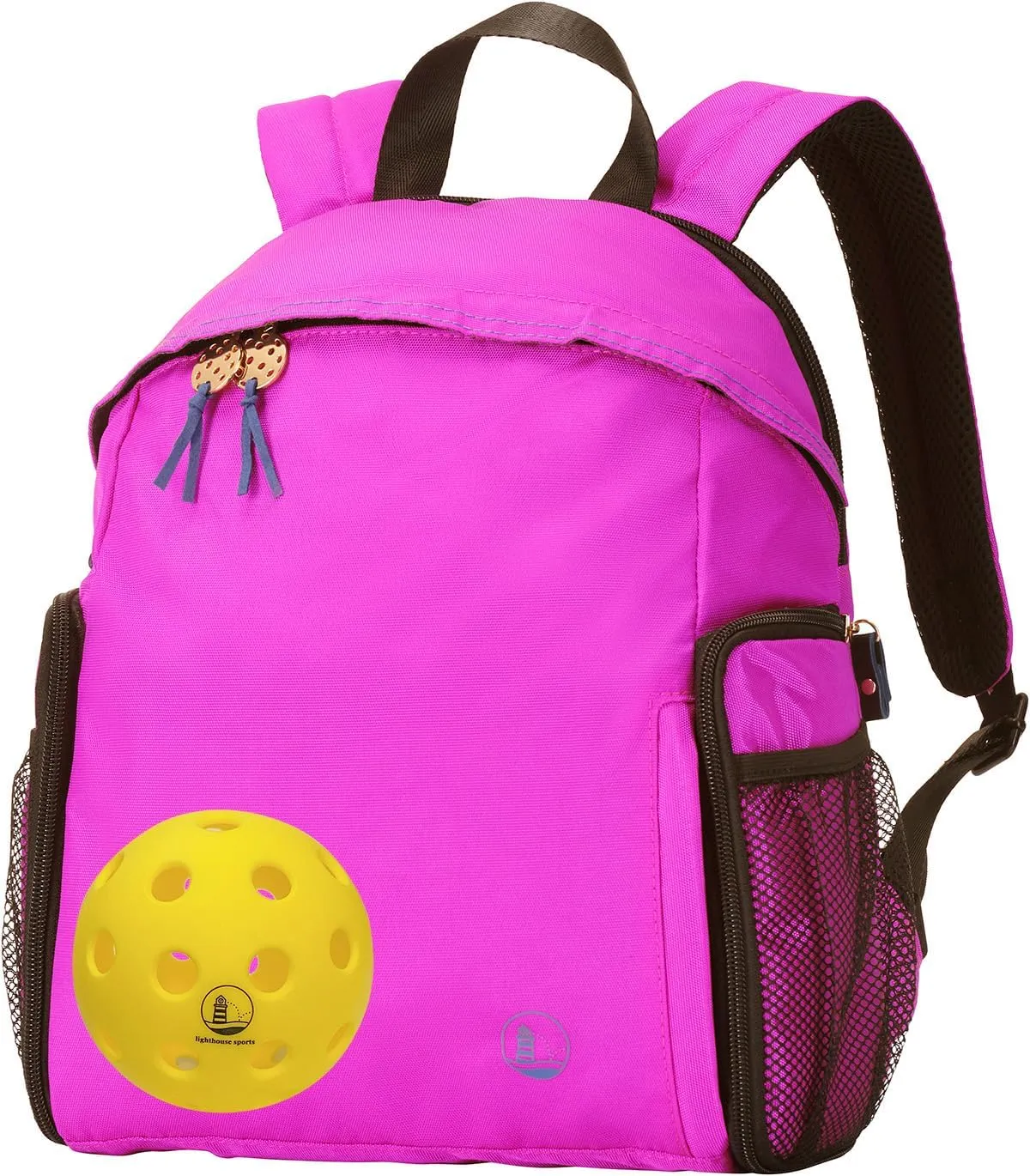 Sankaty Pickleball Bag for Women with Waterproof Outer | Nylon Racket Pickle Ball Bags | Pickleball Bags for Tennis, Padel Bag & Pickleball Backpack | Lavender Grey | Lighthouse Sports
