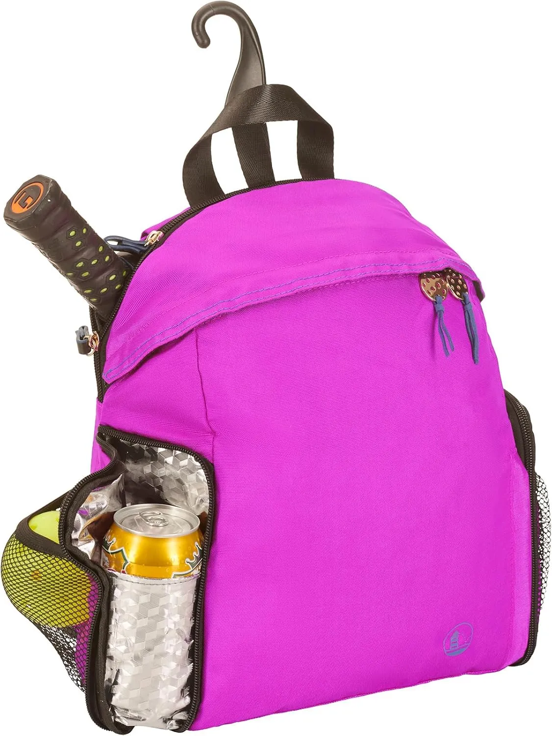 Sankaty Pickleball Bag for Women with Waterproof Outer | Nylon Racket Pickle Ball Bags | Pickleball Bags for Tennis, Padel Bag & Pickleball Backpack | Lavender Grey | Lighthouse Sports