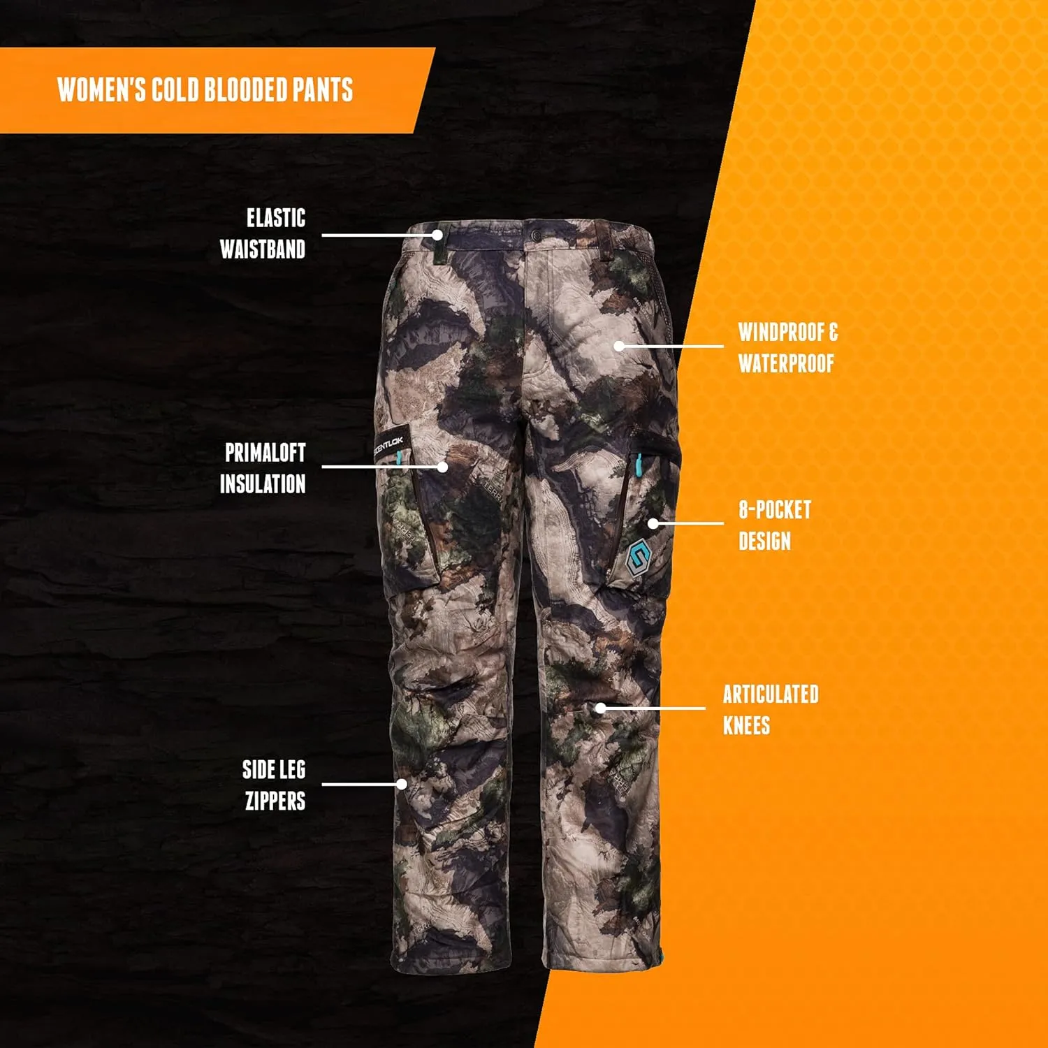 ScentLok Women’s Cold Blooded Pants, Hunting Clothes for Women