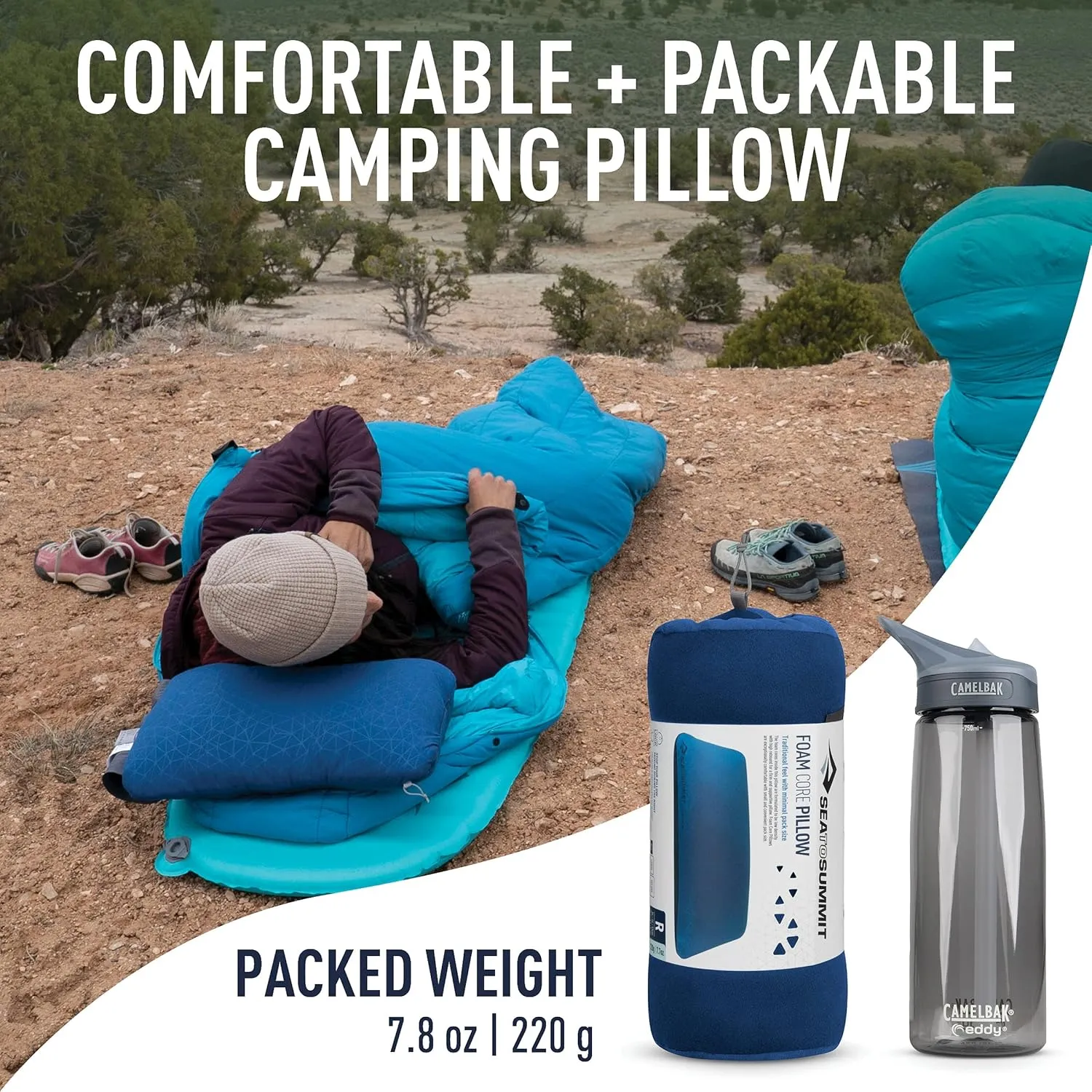 Sea to Summit FoamCore Camping and Travel Pillow