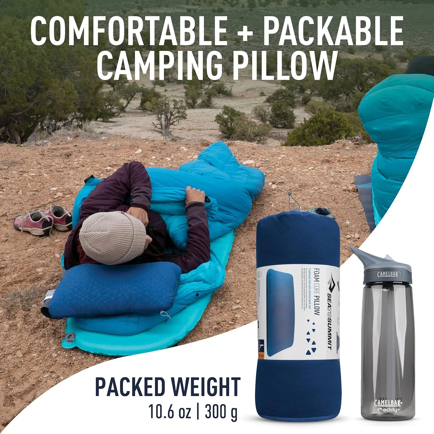 Sea to Summit FoamCore Camping and Travel Pillow