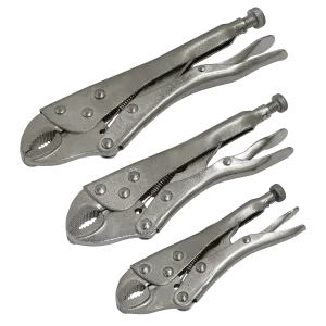 Sealey Siegen Locking Pliers Set 3pc