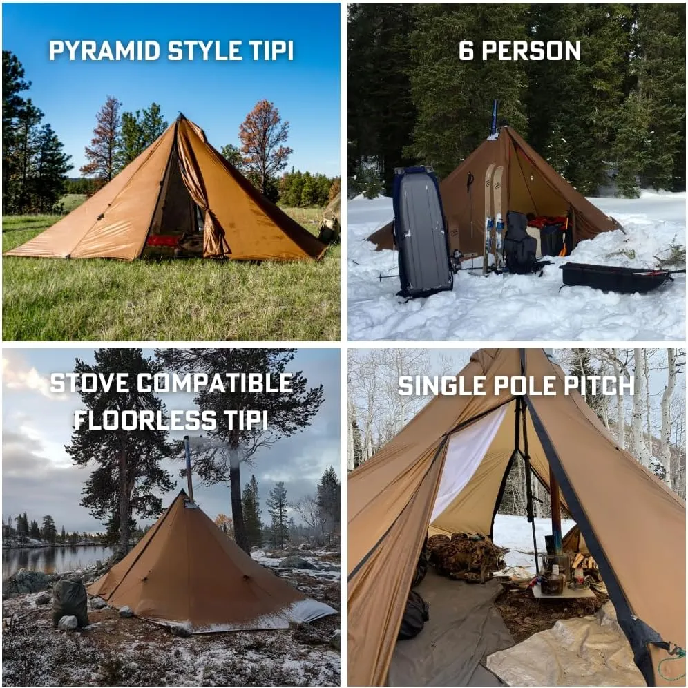 Seek Outside | Lightweight Hot Tents and Tipis for Backpacking Hunting Fishing