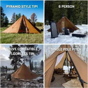 Seek Outside | Lightweight Hot Tents and Tipis for Backpacking Hunting Fishing