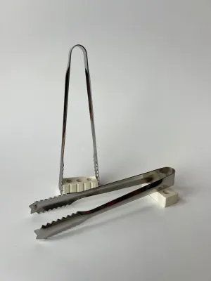 Serrated Ice Tongs