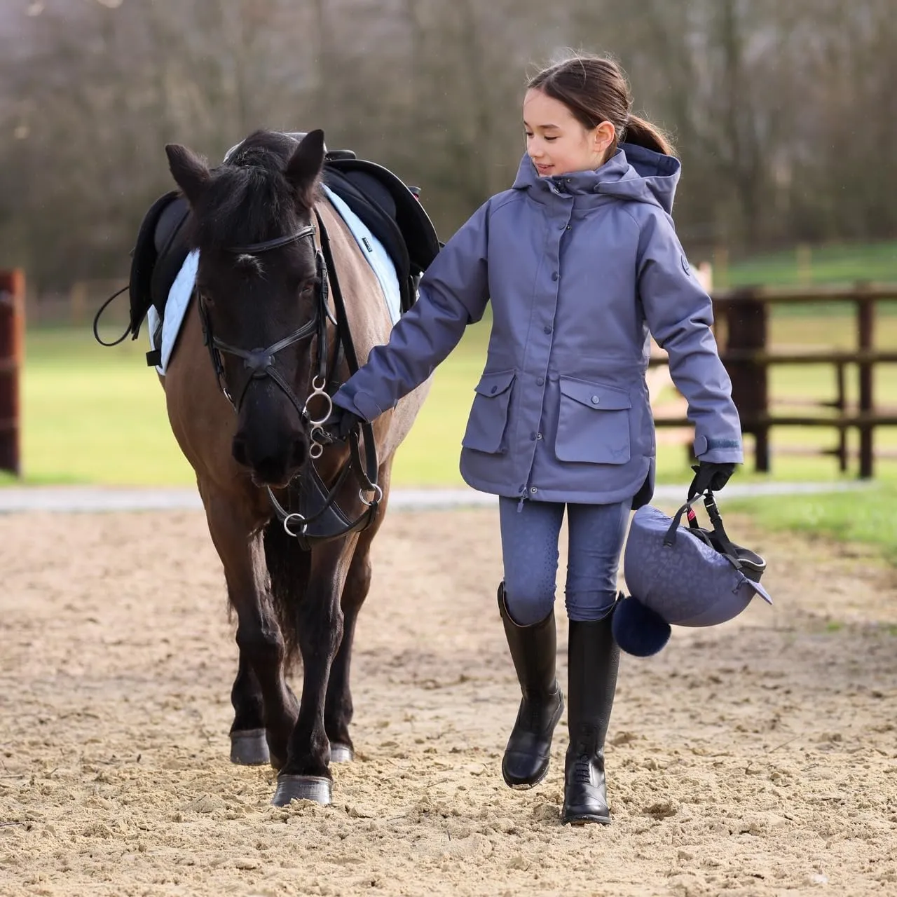 Shires Palisade Waterproof Coat - Young Rider