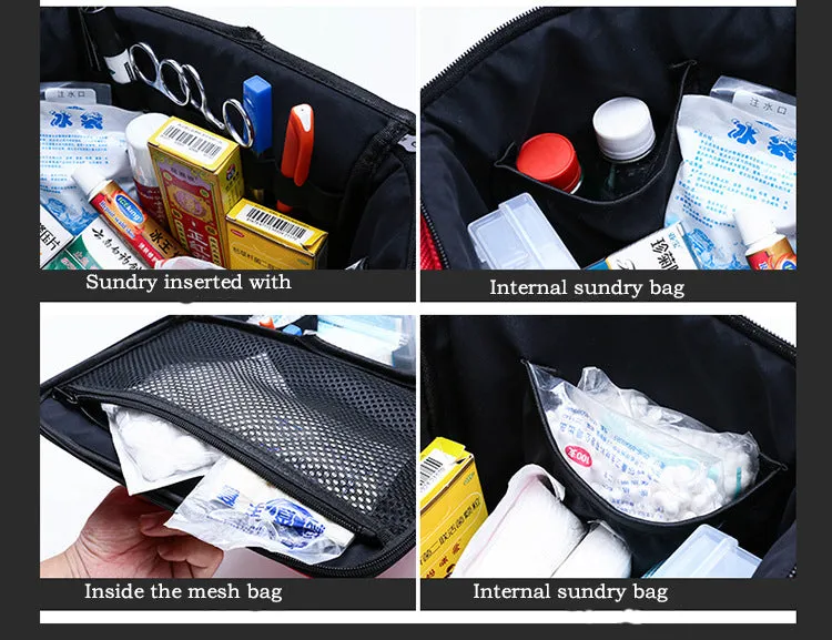 Shoulder Emergency Medical Bag (Waterproof Family Medicine Bag)