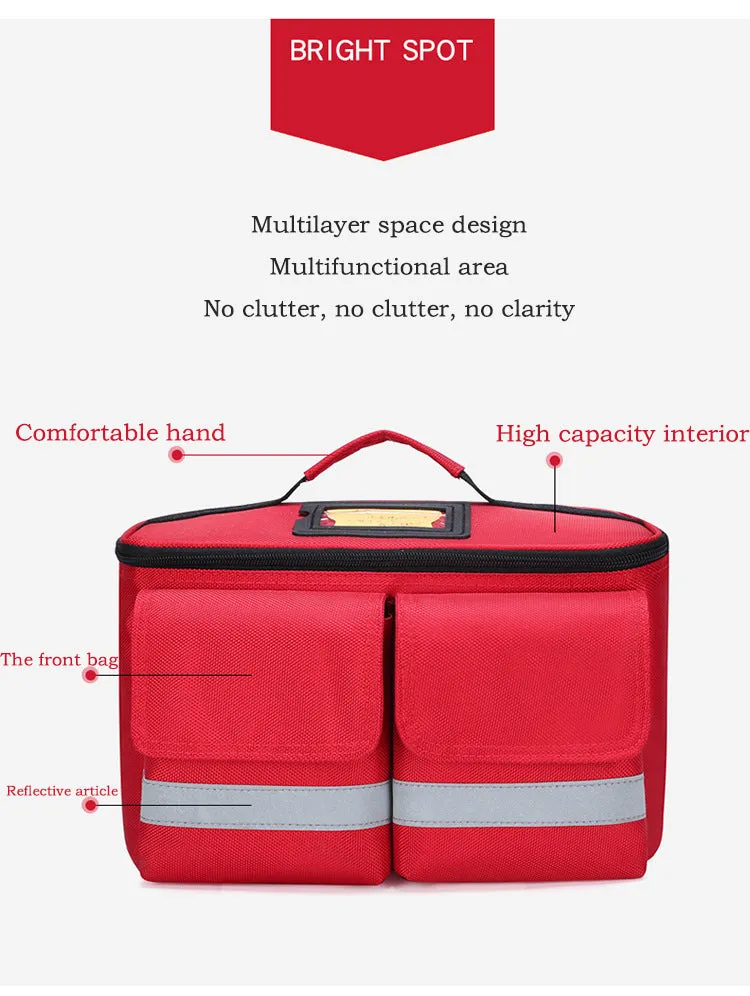 Shoulder Emergency Medical Bag (Waterproof Family Medicine Bag)