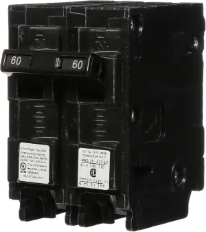 Siemens Q260H 60-Amp Double Pole 22kA Type QPH Circuit Breaker