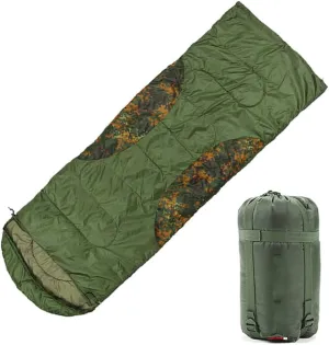 Sleeping Bag, 3 Season Backpacking Sleeping Bag, Lightweight Warm and Washable, Waterproof Adult Sleeping Bag, with Compression Sack, for Hiking Traveling & Outdoor Activities