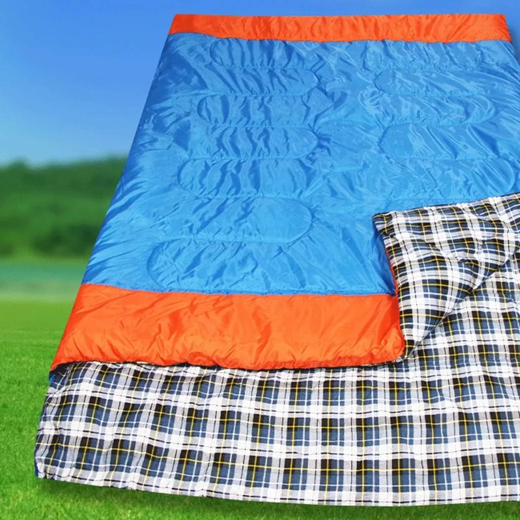 Sleeping Bag Adult Indoor Lunch Sleeping Bag Spring and Autumn Camping Cotton Sleeping Bag