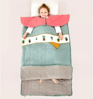 Sleeping Bag for Toddler Boys and Girls, Size for Slumber Parties, Camping, and Overnight Travel
