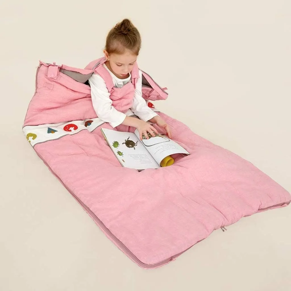 Sleeping Bag for Toddler Boys and Girls, Size for Slumber Parties, Camping, and Overnight Travel