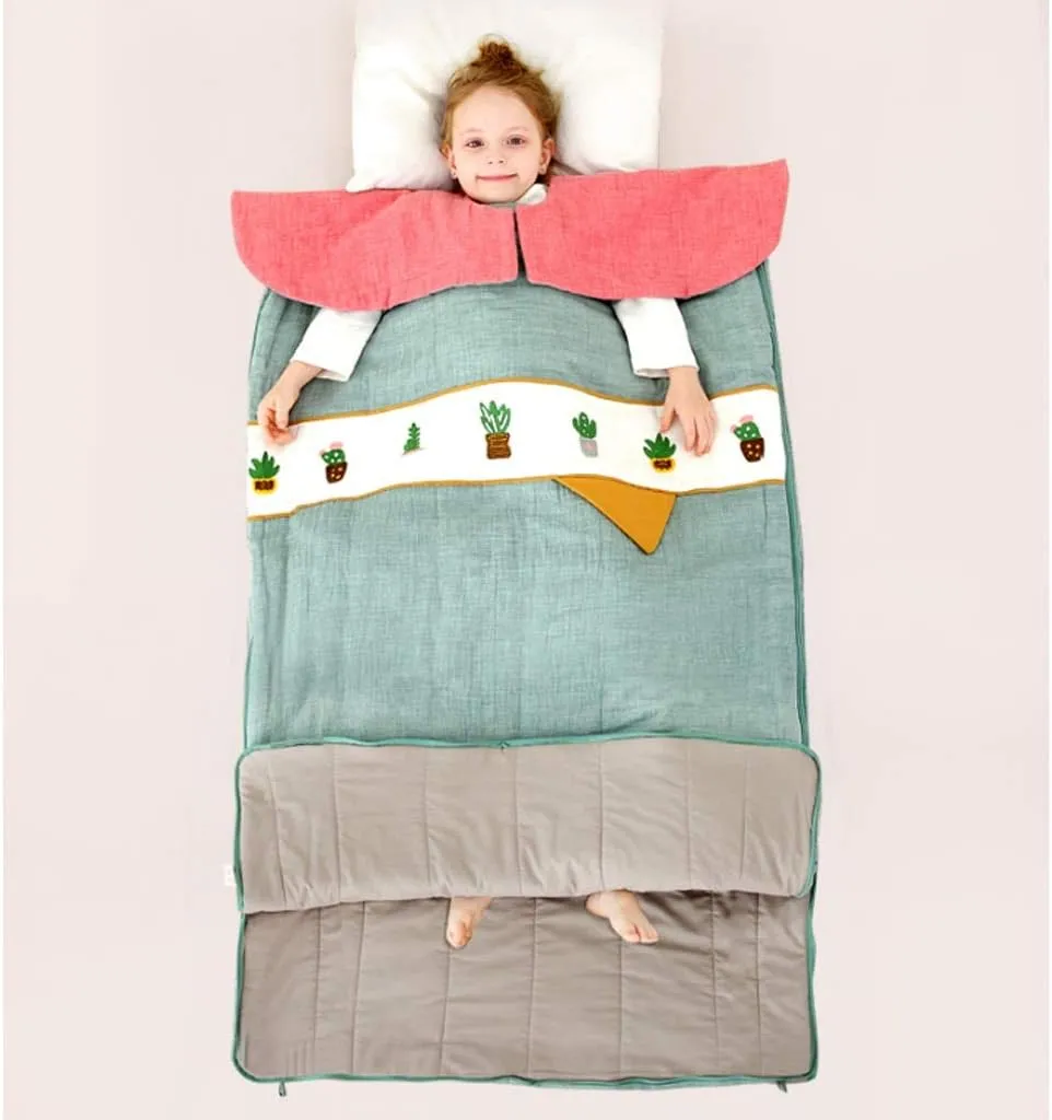 Sleeping Bag for Toddler Boys and Girls, Size for Slumber Parties, Camping, and Overnight Travel
