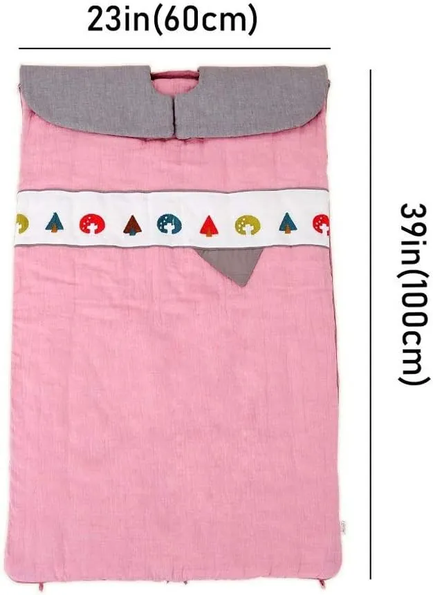 Sleeping Bag for Toddler Boys and Girls, Size for Slumber Parties, Camping, and Overnight Travel