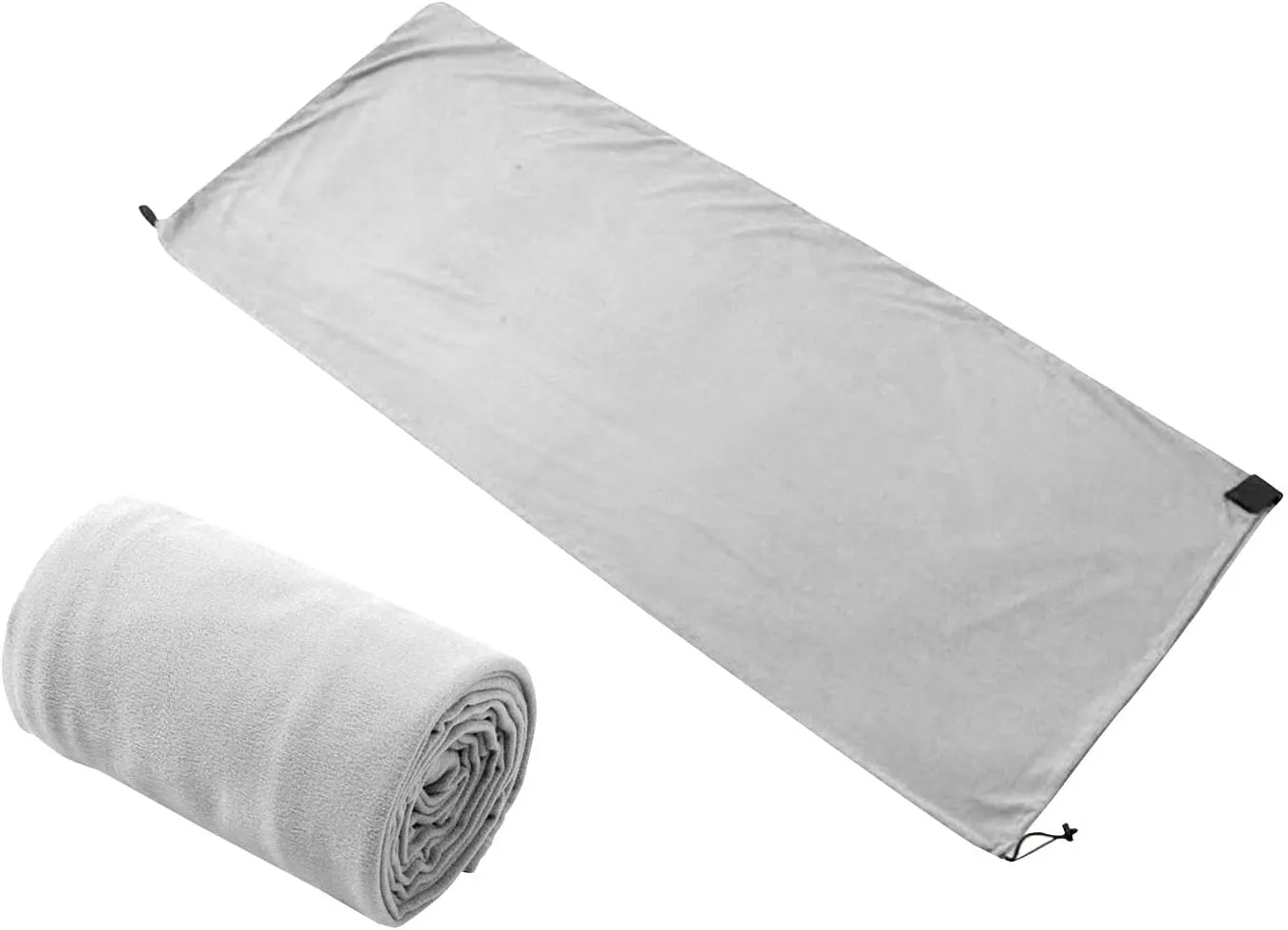 Sleeping Bag Liner Sleep Sheet with Zipper Backpacking Blanket Washable Compact for Outdoor Indoor Used Versatile 71inch Long Comfortable