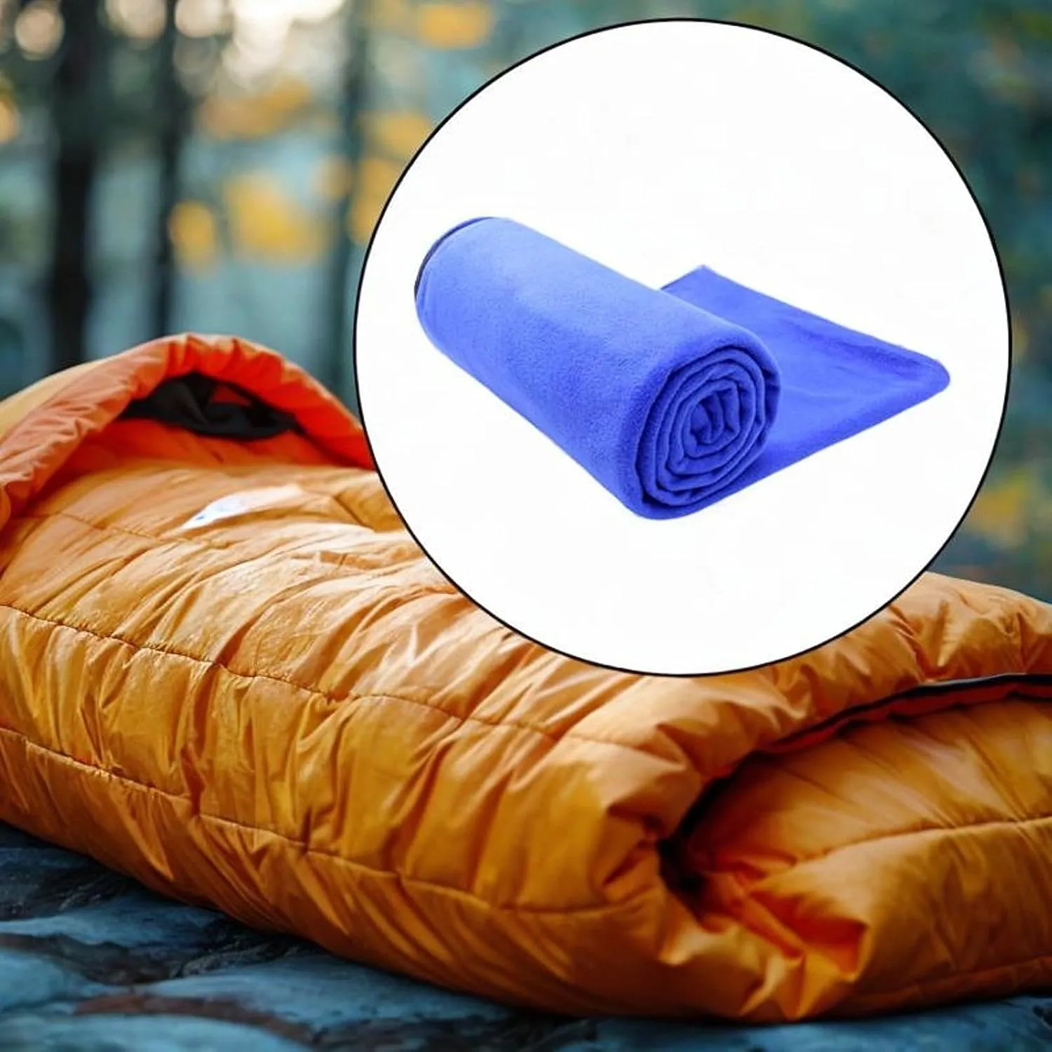 Sleeping Bag Liner Traveling Accessories Running Trip Cold Weather Warm Camping Blanket Sleeping Sack Sheet for Picnic Travel